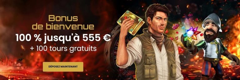 GoldenPlay Casino bonus bienvenue