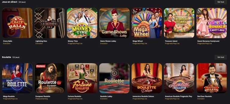 GoldenPlay Casino jeux live